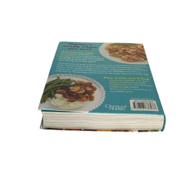 Cooking Light Complete Meals in Minutes Over 700 Quick Healthy Recipes 528 Pages - Picture 12 of 15